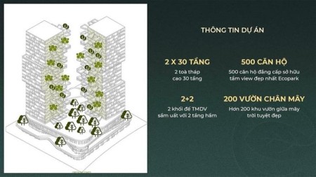 Bán chung cư Meraki Residences Ecopark 3PN, view sân golf, CK mạnh, giá 6,902 tỷ