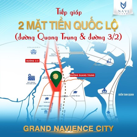 Bán đất nền dự án tại khu đô thị biển Hoài Nhơn, Bình Định chỉ với 890 triệu