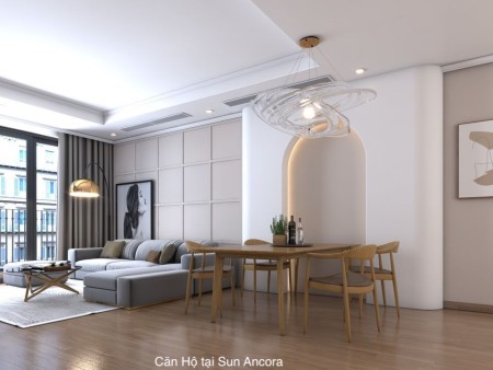 Bán căn hộ 3 phòng ngủ 110m2, nhỉnh 8 tỉ tại Sun Ancora 3 Lương Yên. LH: 0975.997.166