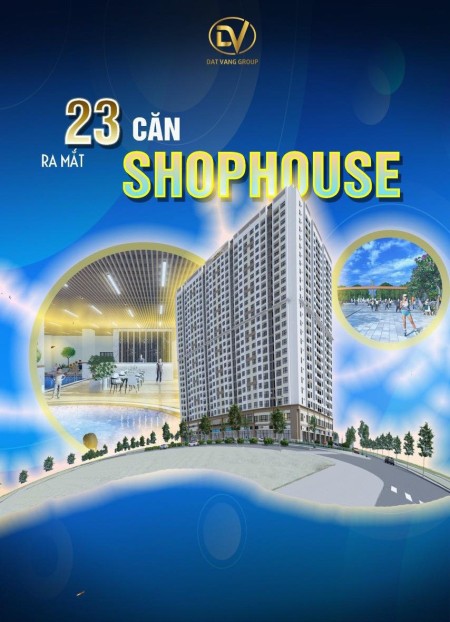 Cho thuê shophouse FPT Plaza 2 tầng 1.