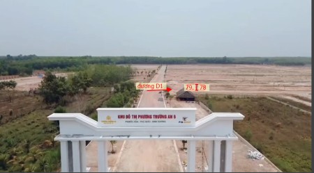 Chính chủ cần bán lô đất ngay cổng chào đô thị Phương Trường An 6.