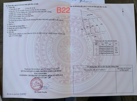 Bán lô đất mặt tiền đường nhà nước, Nguyễn Văn Khạ, xã Tân An, huyện Củ Chi giá rẽ