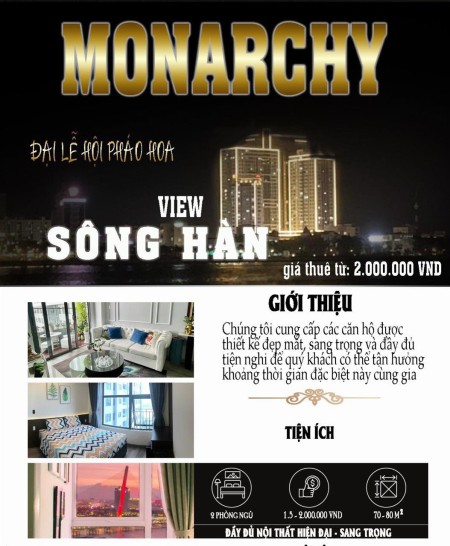 Lễ hội pháo hoa Quốc tế Đà Nẵng 2023, ngắm pháo hoa tại căn hộ tuyệt đẹp