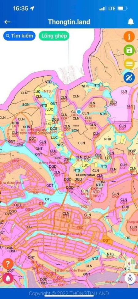 Bán 1000m vuông ONT giá chỉ 290tr tại Kiến Thành