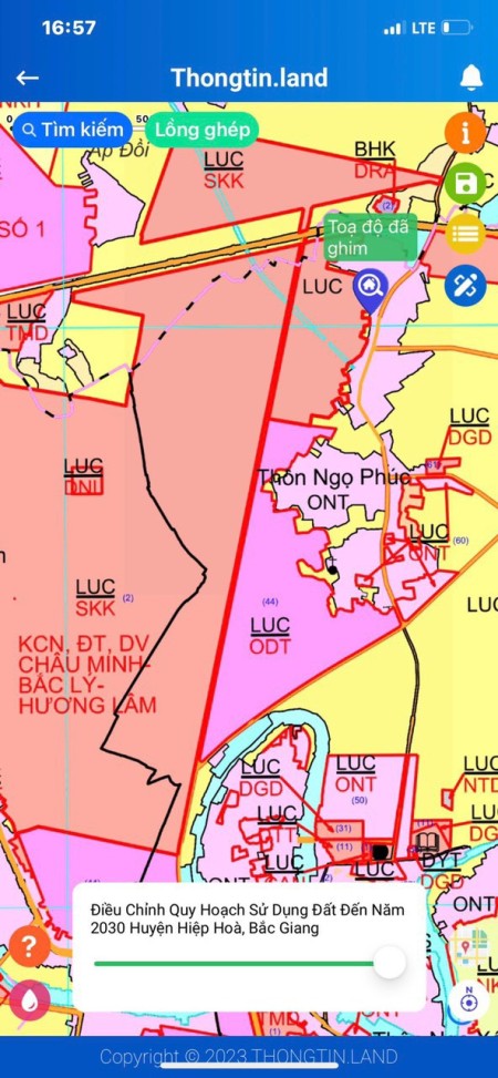 Ông bác nhờ bán thửa đất 105m ( full thổ cư ) Tại Danh Thắng, Hiệp Hoà, Bắc Giang
