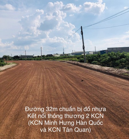 Cần tiền đáo hạn ngân hàng bán gấp lô đất 200m2 cạnh KCN Minh Hưng HQ