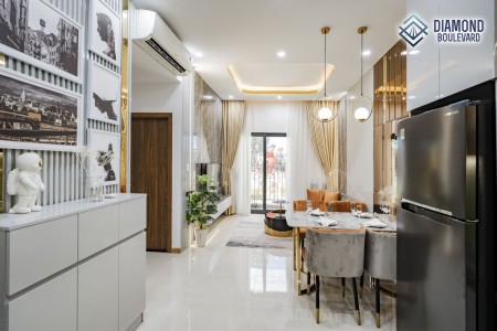 Bán căn hộ Diamond Boulevard 2PN 56m2 mặt tiền quốc lộ 13 giá chỉ từ 1.2 tỷ/căn 0969483457