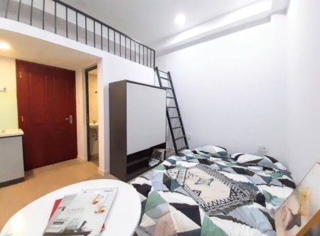 Cho thuê căn hộ dịch vụ có gác (CHDV) tại Khu Lâm Văn Bền, phường Tân Kiểng, quận 7.