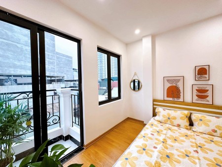 Toà CCMN 13 phòng - Dòng tiền 750tr/năm - Ngõ thông Kinh doanh - 5 bước ra phố