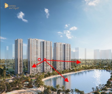 Căn hộ Nam Từ Liêm 3PN phân khúc hạng sang view hồ trung tâm Vinhomes Smart City giá 5.7 Tỷ