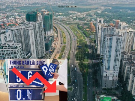 Ngân hàng Nhà Nước giảm lãi suất, mua bán bất động sản dần ấm trở lại