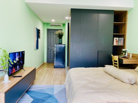 Cho thuê phòng đường Ngô Tất Tố, nội thất cao cấp đầy đủ tiện nghi, giá 5,9 triệu/tháng