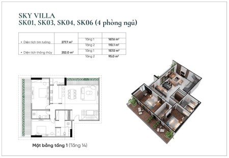 Bán căn hộ tại tầng D Sunshine Green Iconic, view đẹp, nội thất đầy đủ nhỉnh giá 6 tỷ