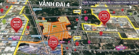 Bán đất chỉ với 480 Triệu sở hữu ngay đất trung tâm TX Bến Cát Mỹ Phước