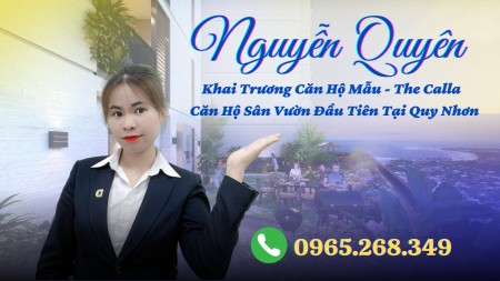 Bán căn hộ Quy Nhơn với 400 triệu - sở hữu lâu dài - 0965268349