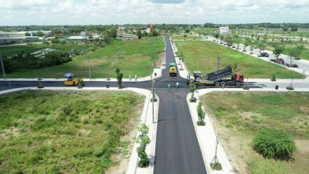 GĐ bán lại lô đất tâm huyết, Tỉnh lộ 824m cuối Củ Chi đầu Long An, đối diện sân Golf 27 lỗ