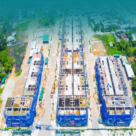 Nhà 154m Mặt Tiền trục đường 26m Phía Nam Phố Huế. Vừa Ở Vừa Kinh Doanh. Dự Án BGI Topazdowntown.