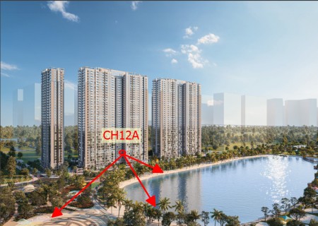 Bán siêu phẩm Studio view hồ 37m tòa B Masteri giá 1.88 tỷ trái tim Vinhomes SMart City