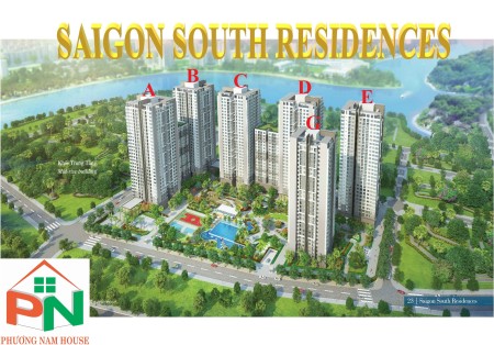 Cho thuê căn hộ cao cấp saigon south 2pn- 75m2- cho thuê 14 triệu