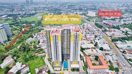 Cam kết giá thất không ảo, cho thuê Bcons Green View liền kề ký túc xá khu B làng ĐH Thủ Đức 5tr
