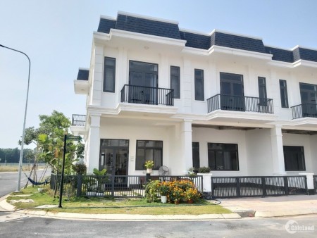 Bán nhà phố mặt tiền QL1A.Sổ công chứng ngay trong ngày
