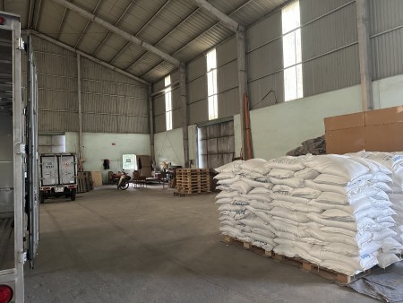Cho thuê kho xưởng đẹp 648m2 mặt tiền đường Tân Hòa Đông, Bình Tân