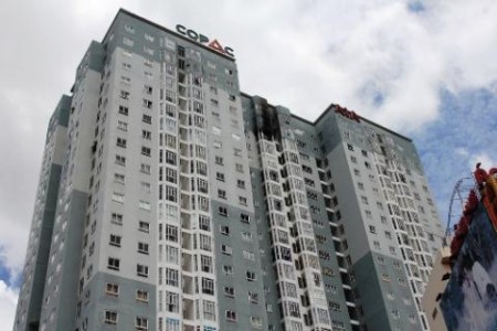 Cần cho thuê gấp Căn Hộ Copac - constrexim 12 Tôn Đản Quận 4, DT : 80 m2 2PN,