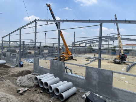 Cho thuê nhà xưởng mới 9.000m2 tại huyện Thanh Miện-Hải Dương