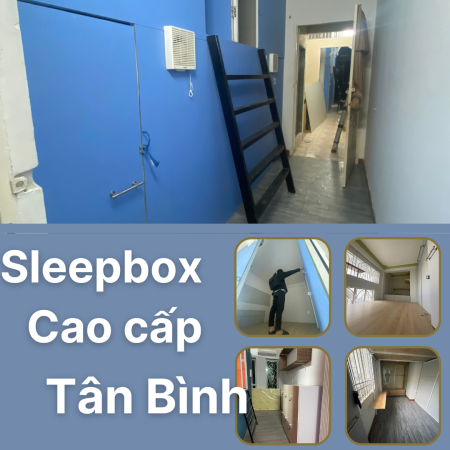 Sleepbox phòng trọ mini siêu bự tại Quận Tân Bình