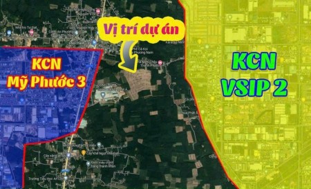 Bán gấp lô đất ngay KCN Vsip2A Bình Dương chỉ 480 triệu