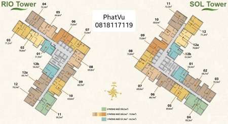 Căn hộ sang trọng 2 phòng ngủ khu Thảo Điền - Masteri An Phú mặt tiền Xa Lộ Hà Nội