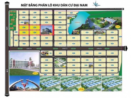 Hot Hot bất động sản công nghiệp - Khu dân cư Đại Nam - Chơn Thành - Bình Phước