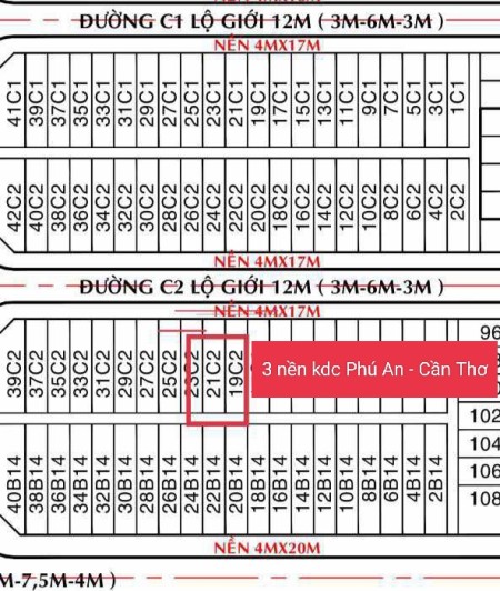 Bán gấp đất nền khu dân cư Phú An chính chủ 68m²