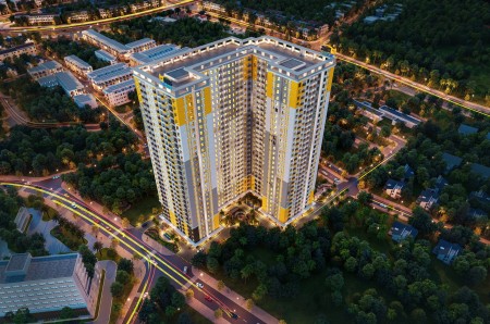Dự án căn hộ Bcons City ngay làng đại học Quốc Gia căn 2pn2wc 1.690 tỷ/căn, vào 190tr đến cất nóc