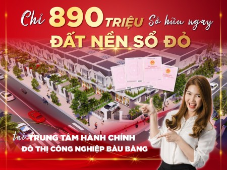 Chủ cần bán đất Nam An - Bàu Bàng giá chỉ còn 1 tỷ 550 triệu/nền