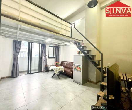 Cho thuê phòng duplex ban công full nội thất - Lý Phục Man, Quận 7 - Được nuôi thú cưng