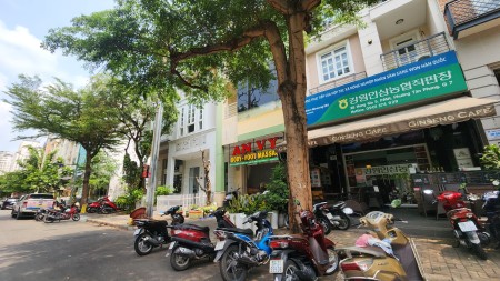 Về hưu bán gấp cặp đôi nhà 5 lầu và đất 12*18,5m đường Lê Văn Thiêm, Phú Mỹ Hưng, quận 7 có sổ rồi