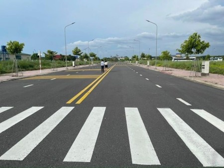 Ưu đãi mở bán 25 nền Nam An, 600tr/100m, mặt tiền 17m. Liền kề Trung Tâm Hành Chính huyện Bàu Bàng