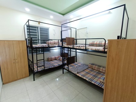 Cho thuê ký túc xá đầy đủ tiện ích, bao gồm điện nước ngay Gò Vấp gần Đại Học Công Nghiệp