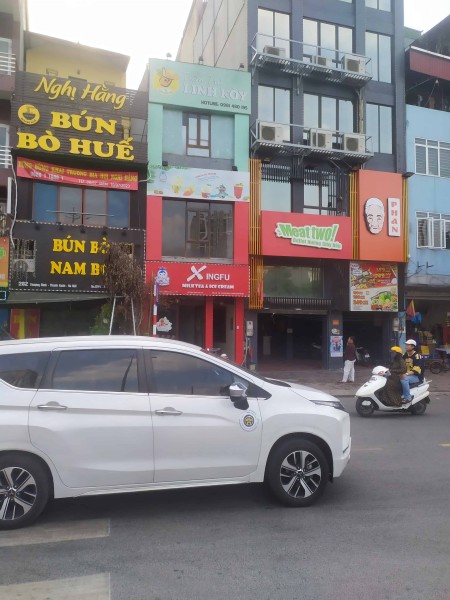 Cho thuê nhà để kinh doanh hoặc làm văn phòng ... vỉa hè rộng ngay ngã ba đầu cầu, phố Thượng ĐÌnh