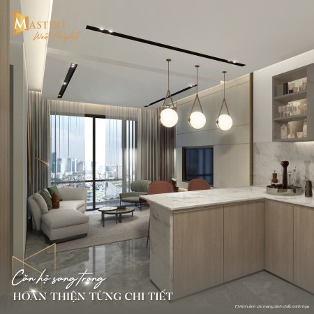 West B Masteri - Vinhomes Smart City căn 2PN 2VS 59m2 view biển hồ tầng 20 bán giá gốc CĐT 3,62tỷ