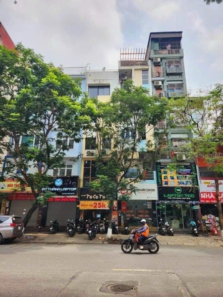 Mặt phố Trần Quốc Hoàn 55M2 - 6 tầng thang máy - Kinh doanh vỉa hè 6M - Cho thuê 50 triệu/ tháng