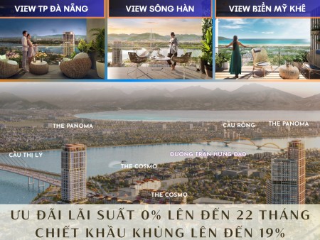 Sở hữu căn hộ studio diện tích 28,3m2 tại dự án Sun Cosmo Residence