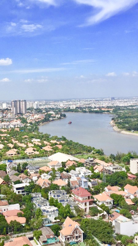 Cho thuê căn hộ Masteri Thảo Điền 72M2 2PN full NT 22TR view sông nhà đẹp