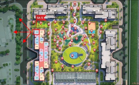 Bán nhanh chung cư 2n+1 70m tầng 2 view thoáng phân khu Sakura Vinhomes Smart City giá 3 tỷ