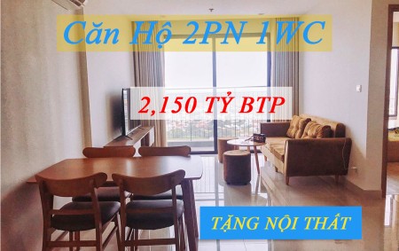 Cần bán căn hộ Vinhomes Grand Park giá tốt 2PN 59m2 full nội thất, có sổ hồng