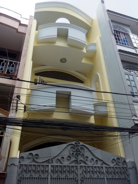 Cho thuê nhà HXT thông Thoại Ngọc Hầu quận Tân Phú 60m2 -3T BTCT 14tr TL