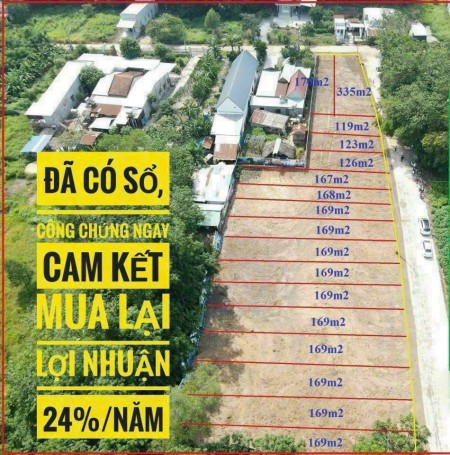 Cần tiền nên bán lô đất nằm ngay MT đường Lai Uyên 20, QL13, đất có thổ cư, sổ hồng riêng từng nền