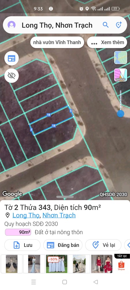 Nền trục chính Tiến Lộc Garden giá bán nhanh, đã có sổ