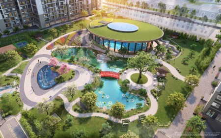 Bán căn hộ 3PN, nhận nhà ở ngay, chiết khấu tới 20%, view công viên Nhật Bản